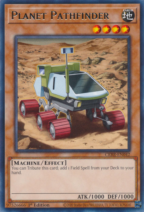 CRBR-EN042 - Planet Pathfinder - Rare - Effect Monster - Crossover Breakers