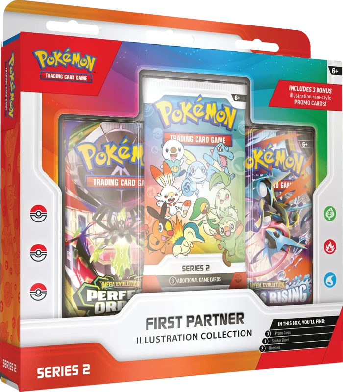 Pokemon - First Partner Illustration Collection - Series 2  - Max 2 per customer