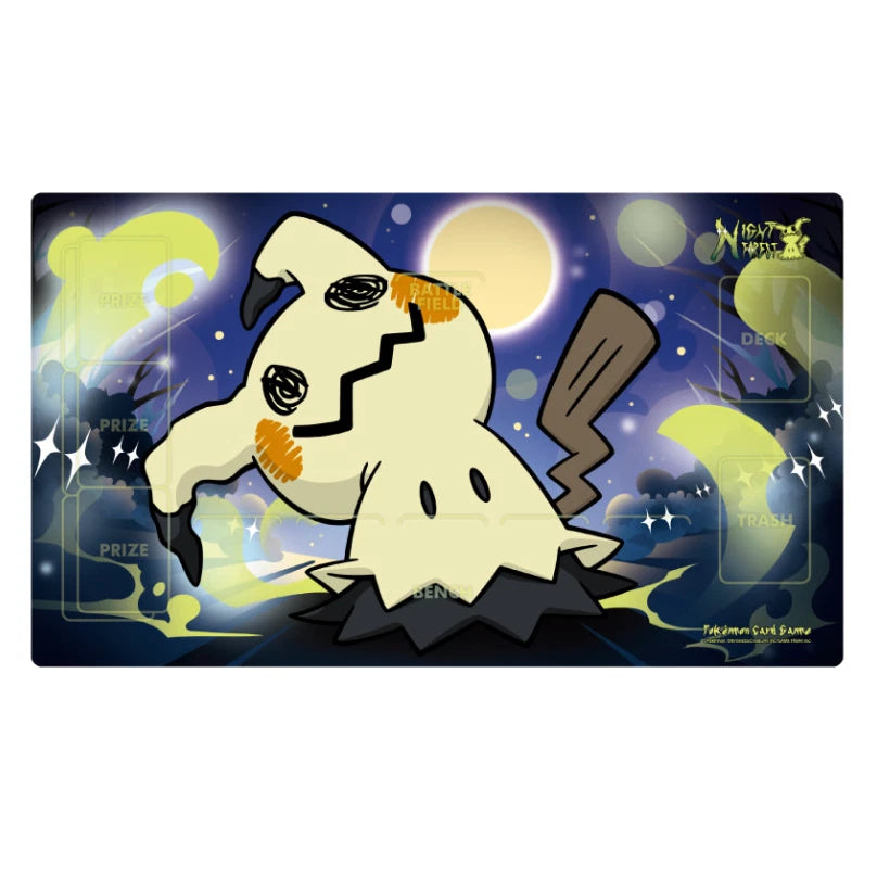 Pokemon Korea Mimikyu Night Forest Playmat