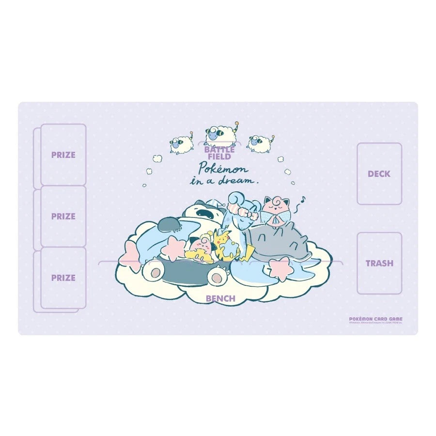 Pokemon Korea Pokemon in a Dream Purple Playmat