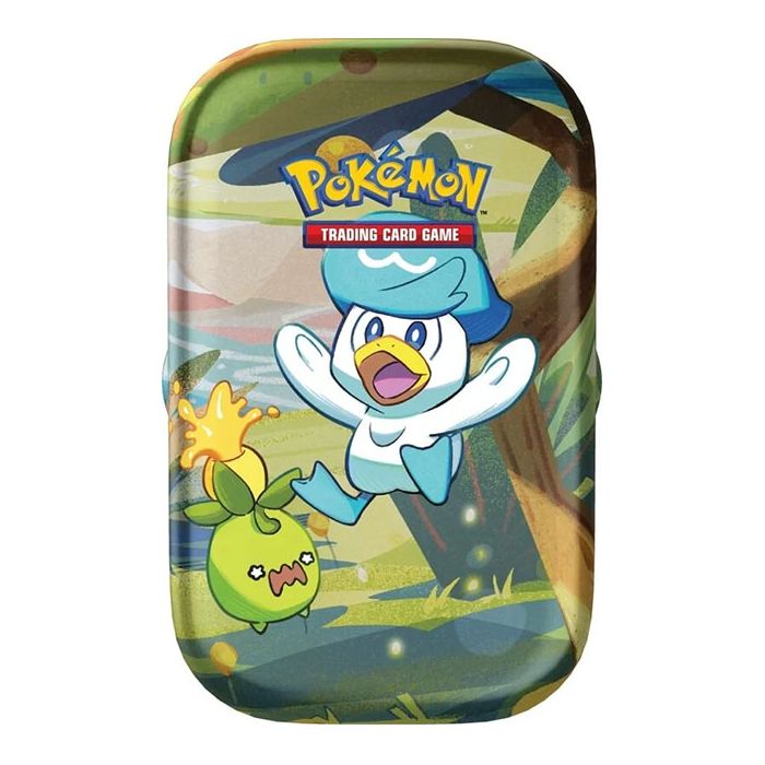 Pokemon Scarlet & Violet Mini Tin - Quaxly & Smoliv