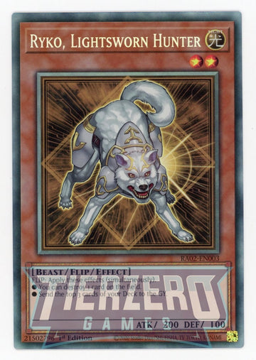 RA02-EN003 - Ryko, Lightsworn Hunter - Collector's Rare - 25th Anniversary Rarity Collection II