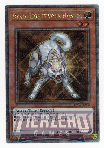 RA02-EN003 - Ryko, Lightsworn Hunter - Quarter Century Secret Rare - 25th Anniversary Rarity Collection II