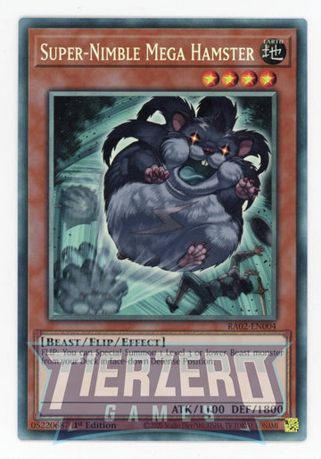 RA02-EN004 - Super-Nimble Mega Hamster (PCR) - Collector's Rare - 25th Anniversary Rarity Collection II