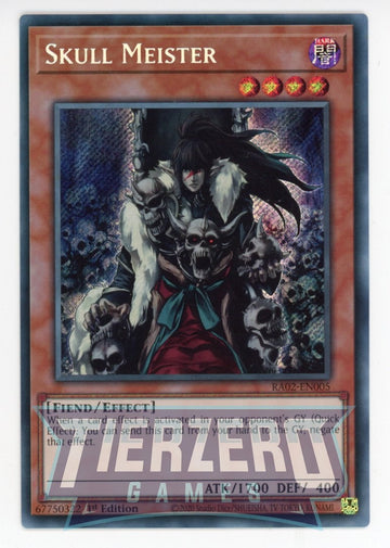 RA02-EN005 - Skull Meister - Secret Rare - 25th Anniversary Rarity Collection II