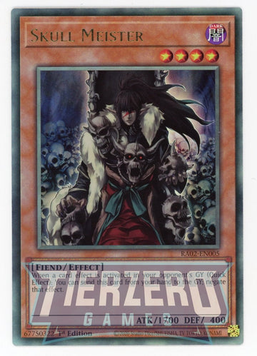 RA02-EN005 - Skull Meister (PUR) - Ultimate Rare - 25th Anniversary Rarity Collection II