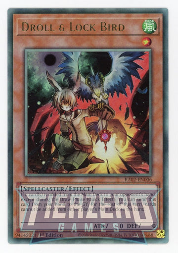 RA02-EN006 - Droll & Lock Bird - Ultimate Rare - 25th Anniversary Rarity Collection II