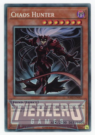 RA02-EN007 - Chaos Hunter (PCR) - Collector's Rare - 25th Anniversary Rarity Collection II