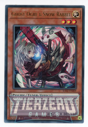 RA02-EN009 - Ghost Ogre & Snow Rabbit (Alternate Art) - Ultra Rare - 25th Anniversary Rarity Collection II