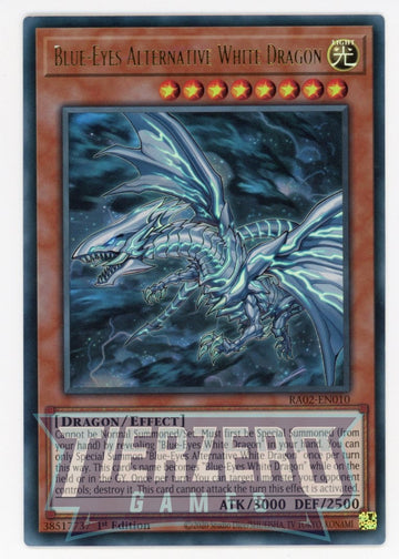 RA02-EN010 - Blue-Eyes Alternative White Dragon (UR) - Ultra Rare - 25th Anniversary Rarity Collection II