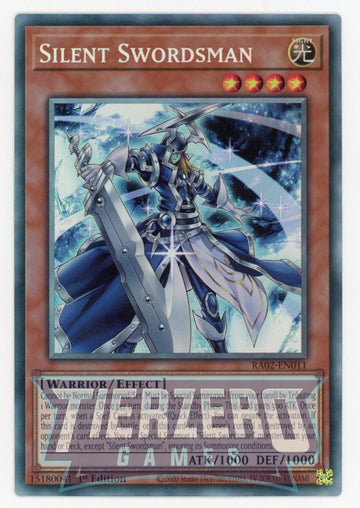 RA02-EN011 - Silent Swordsman (PCR) - Collector's Rare - 25th Anniversary Rarity Collection II