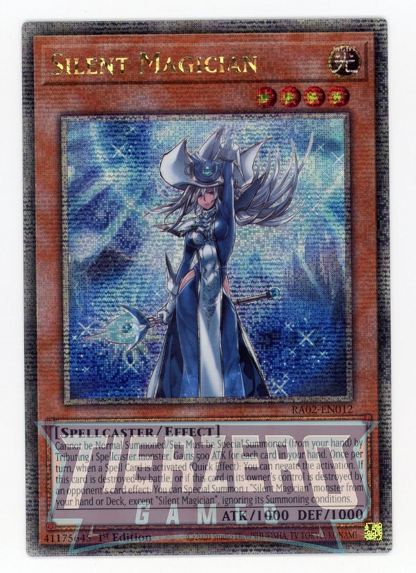 RA02-EN012 - Silent Magician - Quarter Century Secret Rare - - Rarity Collection 2