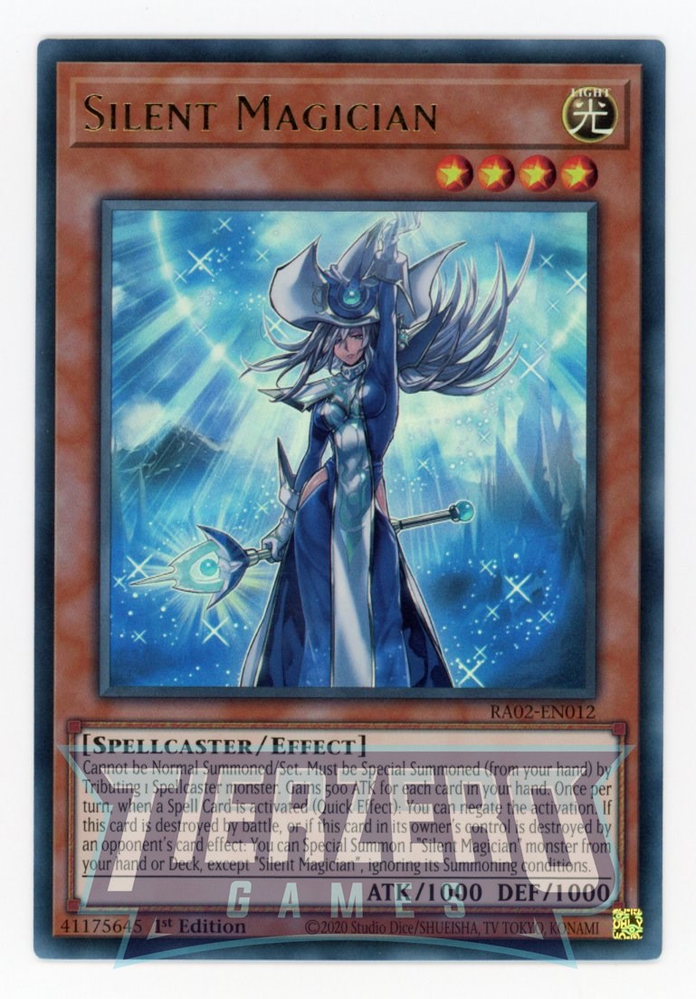 RA02-EN012 - Silent Magician - Ultra Rare - - Rarity Collection 2