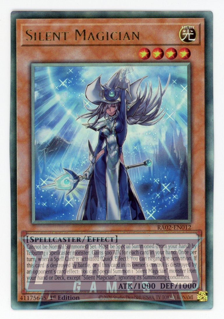 RA02-EN012 - Silent Magician - Ultimate Rare - - Rarity Collection 2