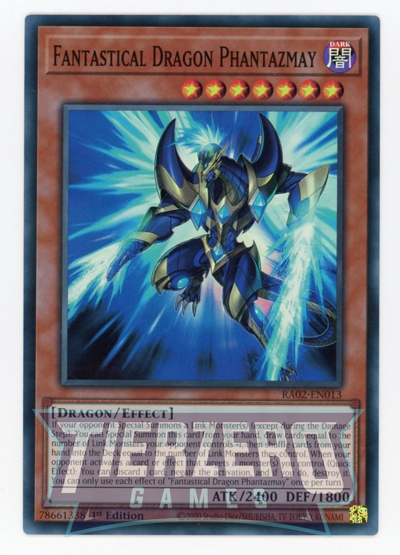 RA02-EN013 - Fantastical Dragon Phantazmay (Alt Art) - Super Rare - - Rarity Collection 2