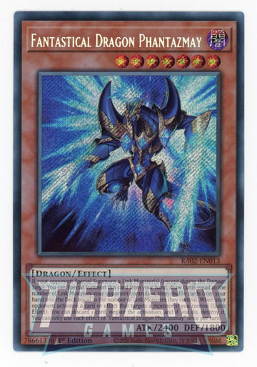 RA02-EN013 - Fantastical Dragon Phantazmay (Alternate Art) - Secret Rare - 25th Anniversary Rarity Collection II