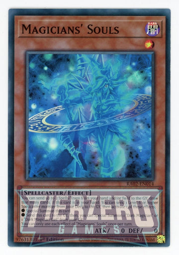 RA02-EN014 - Magicians' Souls - Super Rare - 25th Anniversary Rarity Collection II