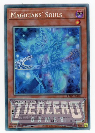 RA02-EN014 - Magicians' Souls (PCR) - Collector's Rare - 25th Anniversary Rarity Collection II
