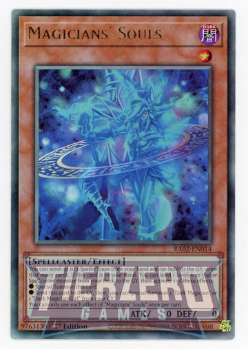 RA02-EN014 - Magicians' Souls (PUR) - Ultimate Rare - 25th Anniversary Rarity Collection II