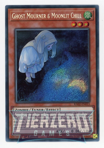 RA02-EN015 - Ghost Mourner & Moonlit Chill (Alternate Art) - Secret Rare - 25th Anniversary Rarity Collection II