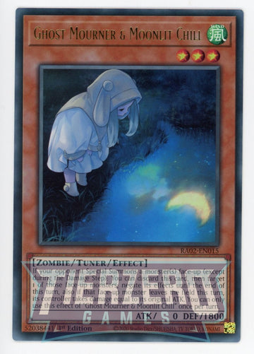 RA02-EN015 - Ghost Mourner & Moonlit Chill (Alternate Art) (UR) - Ultra Rare - 25th Anniversary Rarity Collection II