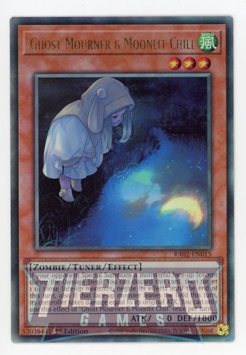 RA02-EN015 - Ghost Mourner & Moonlit Chill (Alternate Art) - Ultimate Rare - 25th Anniversary Rarity Collection II