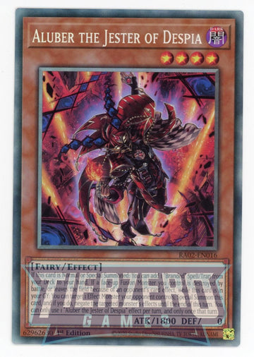 RA02-EN016 - Aluber the Jester of Despia (PCR) - Collector's Rare - 25th Anniversary Rarity Collection II