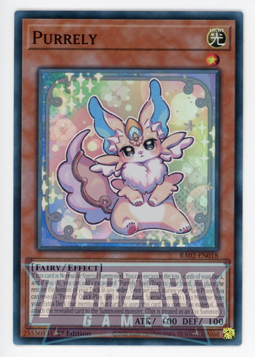 RA02-EN018 - Purrely - Super Rare - 25th Anniversary Rarity Collection II