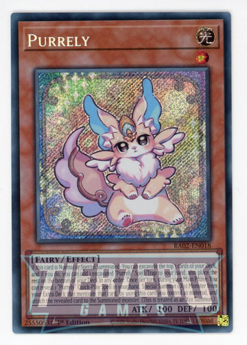 RA02-EN018 - Purrely - Secret Rare - 25th Anniversary Rarity Collection II