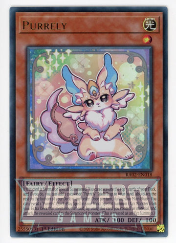 RA02-EN018 - Purrely - Ultra Rare - 25th Anniversary Rarity Collection II
