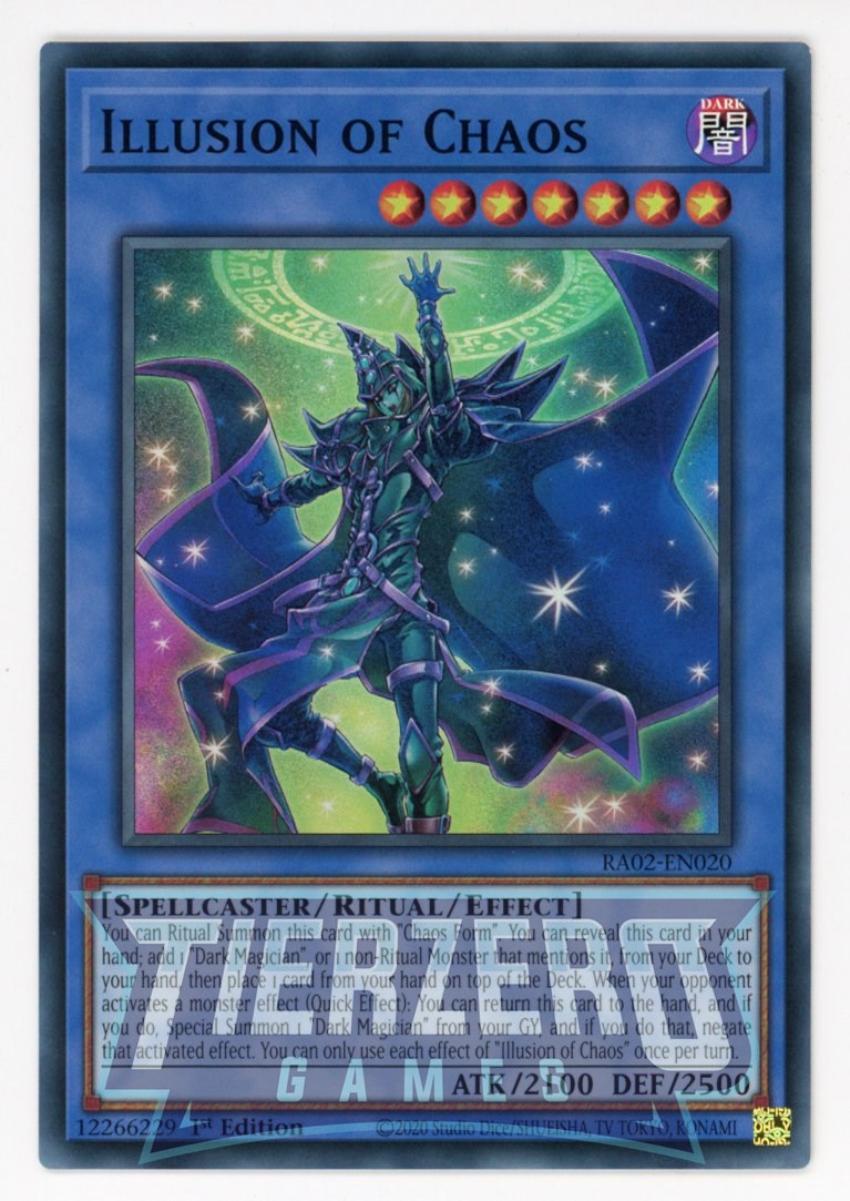 RA02-EN020 - Illusion of Chaos - Super Rare - - Rarity Collection 2