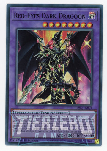 RA02-EN021 - Red-Eyes Dark Dragoon - Super Rare - 25th Anniversary Rarity Collection II