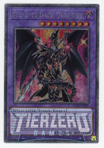 RA02-EN021 - Red-Eyes Dark Dragoon - Platinum Secret Rare - 25th Anniversary Rarity Collection II