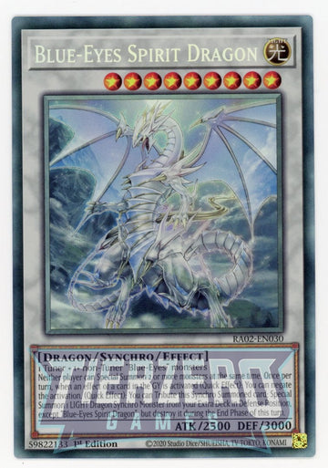 RA02-EN030 - Blue-Eyes Spirit Dragon - Collector's Rare - 25th Anniversary Rarity Collection II