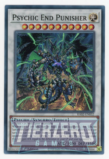 RA02-EN032 - Psychic End Punisher - Super Rare - 25th Anniversary Rarity Collection II