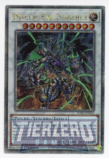 RA02-EN032 - Psychic End Punisher - Quarter Century Secret Rare - 25th Anniversary Rarity Collection II