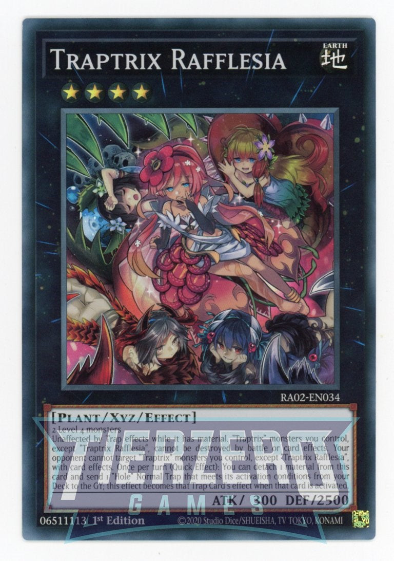 RA02-EN034 - Traptrix Rafflesia - Super Rare - - Rarity Collection 2