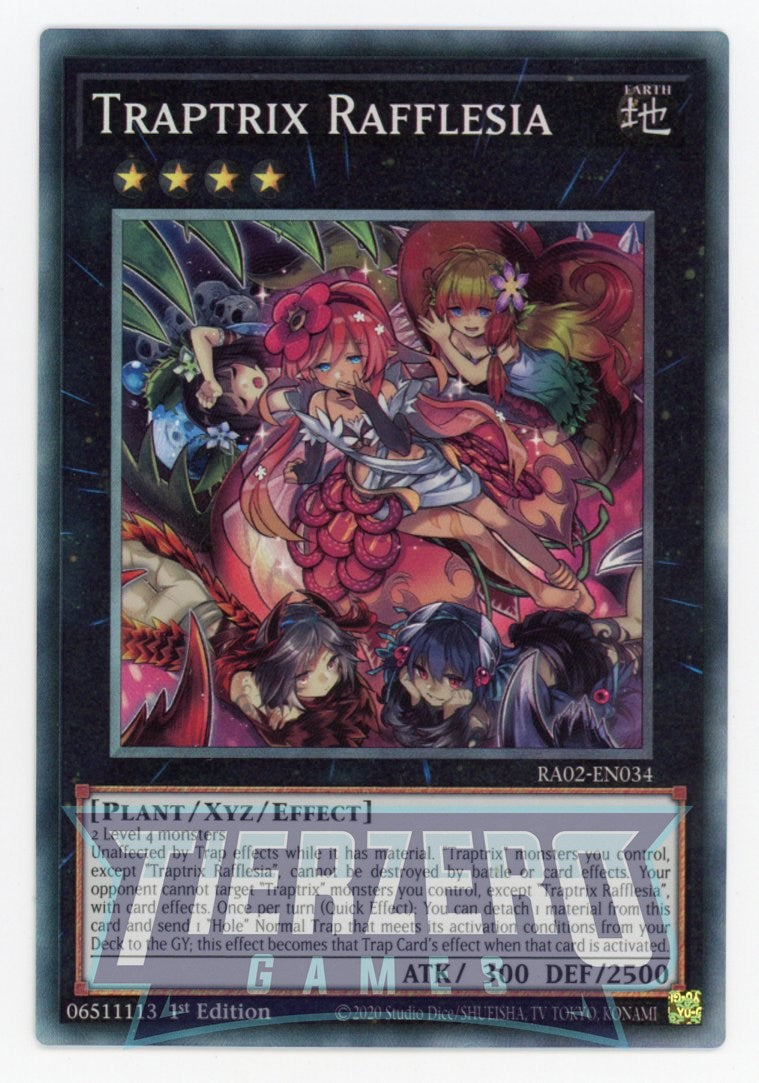 RA02-EN034 - Traptrix Rafflesia - Collector's Rare - - Rarity Collection 2