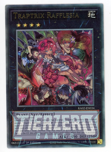 RA02-EN034 - Traptrix Rafflesia (PUR) - Ultimate Rare - 25th Anniversary Rarity Collection II