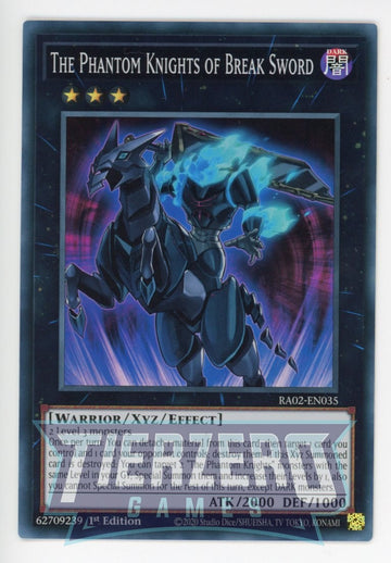 RA02-EN035 - The Phantom Knights of Break Sword - Super Rare - 25th Anniversary Rarity Collection II