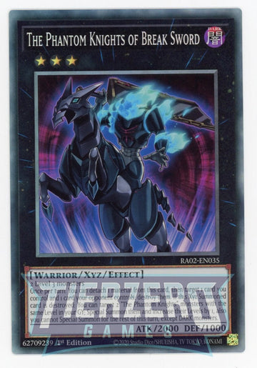RA02-EN035 - The Phantom Knights of Break Sword (PCR) - Collector's Rare - 25th Anniversary Rarity Collection II