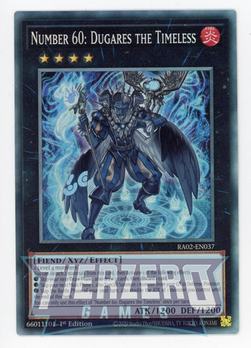 RA02-EN037 - Number 60: Dugares the Timeless - Collector's Rare - 25th Anniversary Rarity Collection II