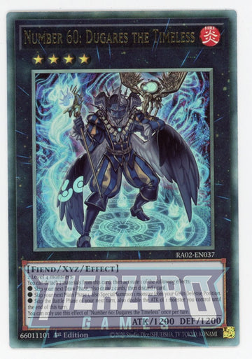 RA02-EN037 - Number 60: Dugares the Timeless - Ultimate Rare - 25th Anniversary Rarity Collection II