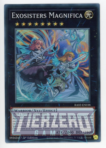 RA02-EN038 - Exosisters Magnifica - Super Rare - 25th Anniversary Rarity Collection II