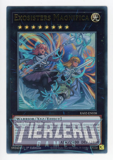 RA02-EN038 - Exosisters Magnifica (UR) - Ultra Rare - 25th Anniversary Rarity Collection II
