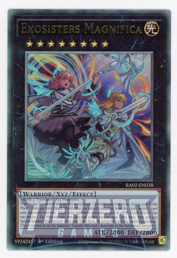 RA02-EN038 - Exosisters Magnifica (PUR) - Ultimate Rare - 25th Anniversary Rarity Collection II