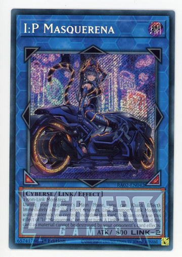 RA02-EN042 - I:P Masquerena (Alternate Art) - Secret Rare - 25th Anniversary Rarity Collection II