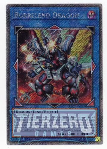 RA02-EN043 - Borrelend Dragon - Platinum Secret Rare - 25th Anniversary Rarity Collection II