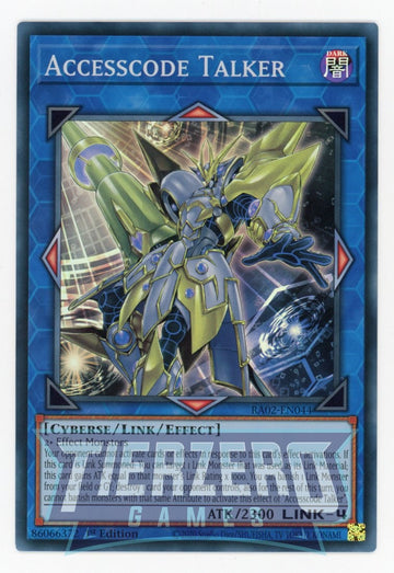 RA02-EN044 - Accesscode Talker - Super Rare - 25th Anniversary Rarity Collection II