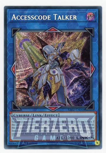 RA02-EN044 - Accesscode Talker - Secret Rare - 25th Anniversary Rarity Collection II